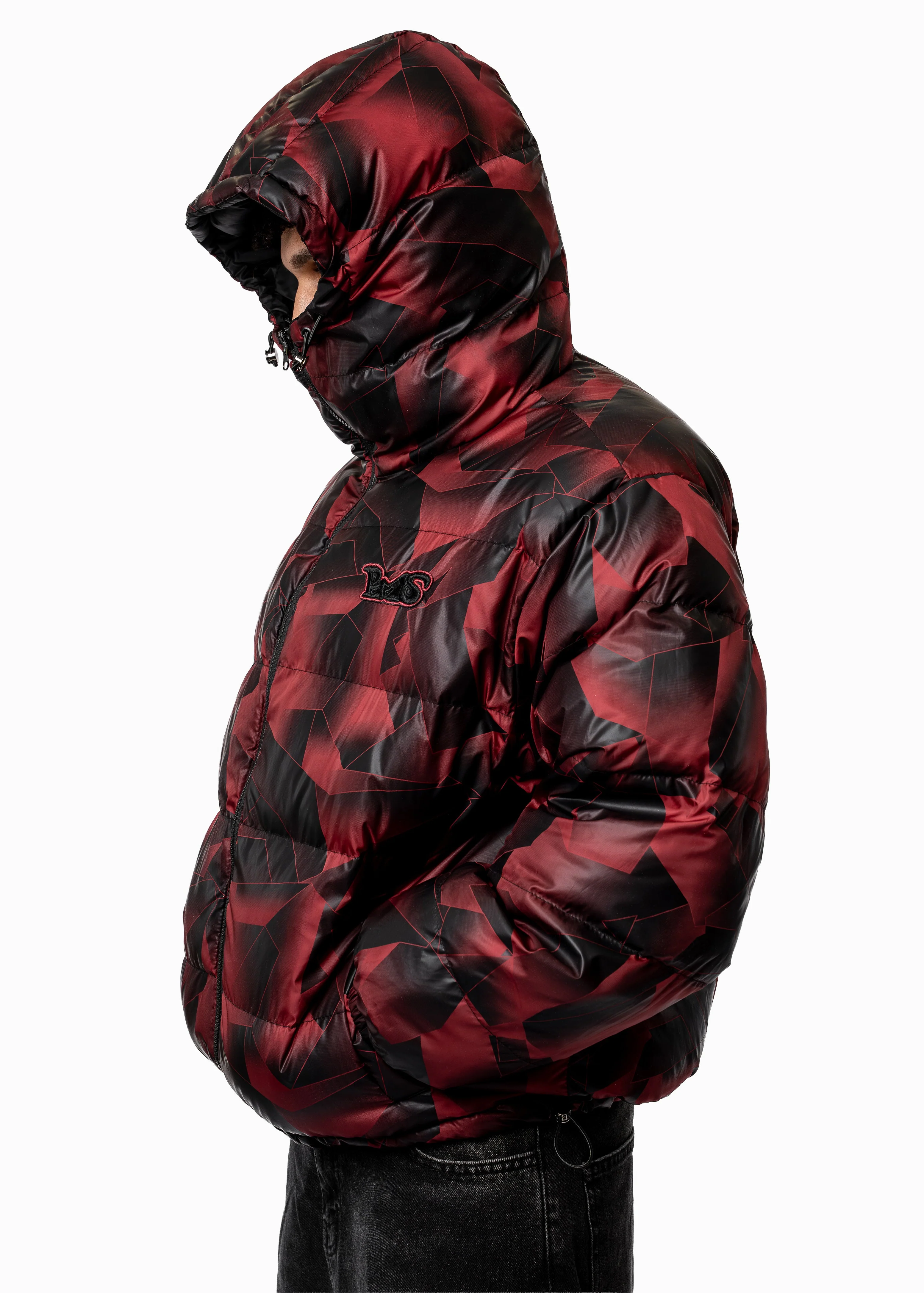 BMS BLACK REVERSIBLE PUFFER - Image 7