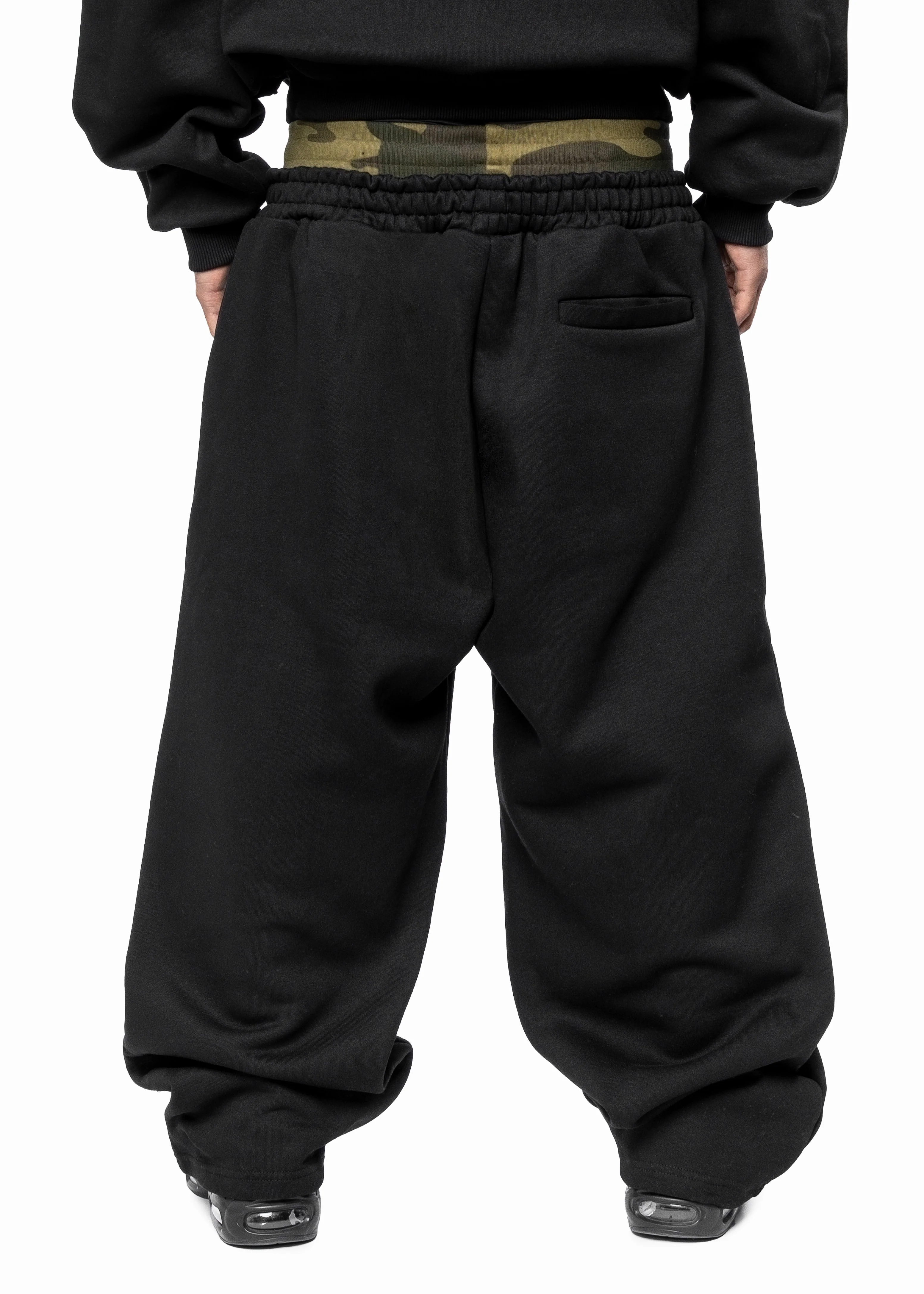 BMS BLACK CAMO SWEATPANTS - Image 3