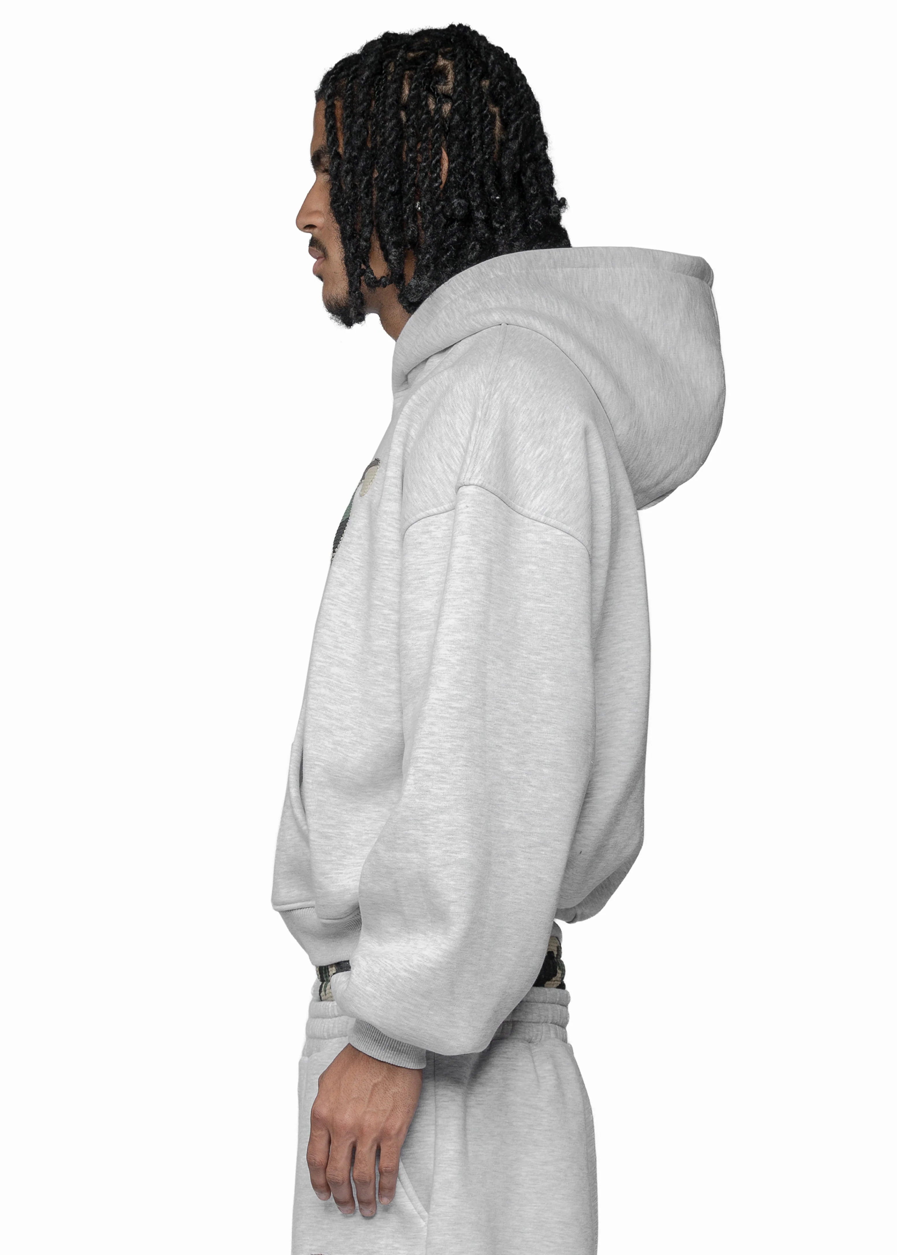 BMS CAMO GREEN HOODIE - Image 2