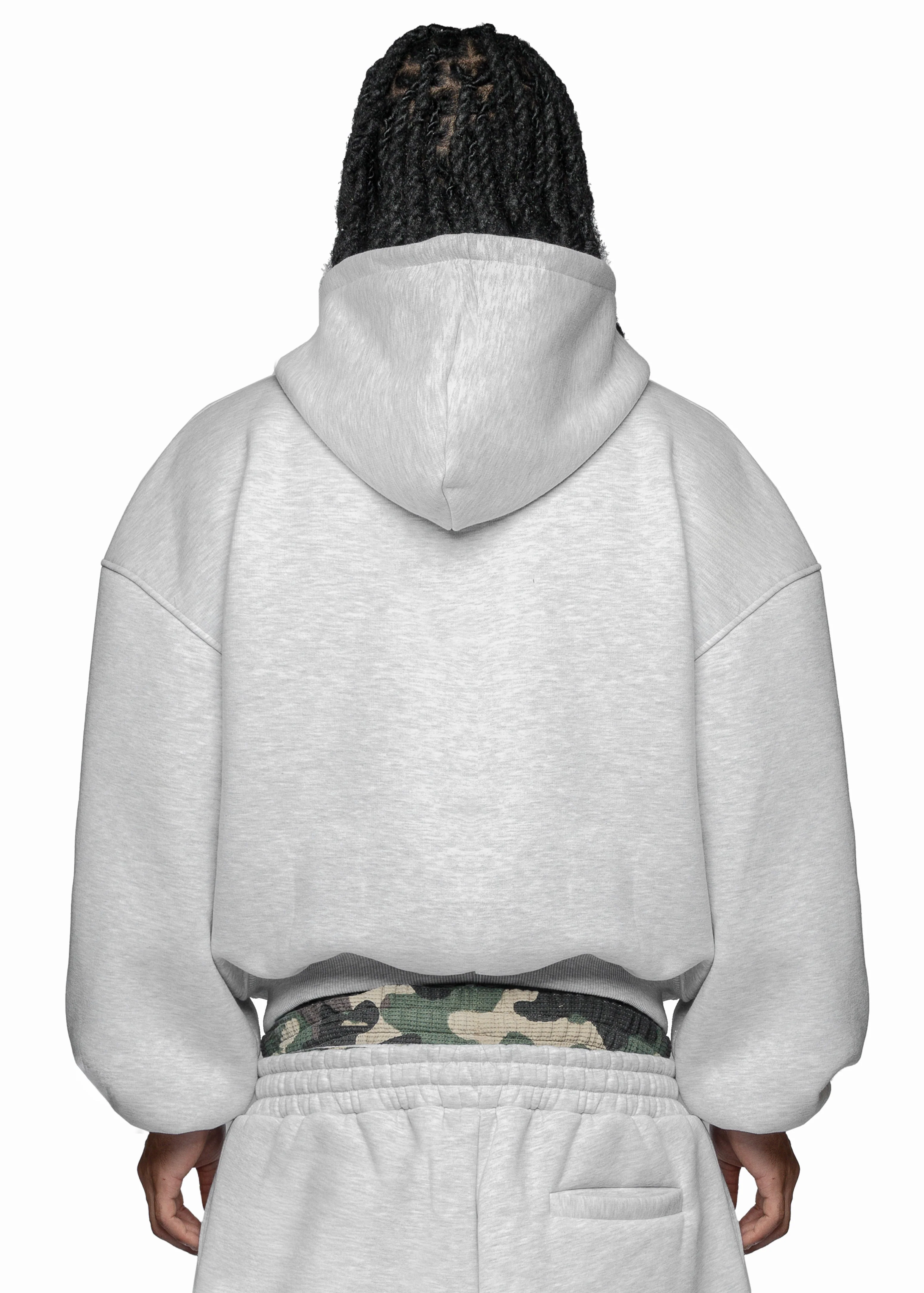 BMS CAMO GREEN HOODIE - Image 3