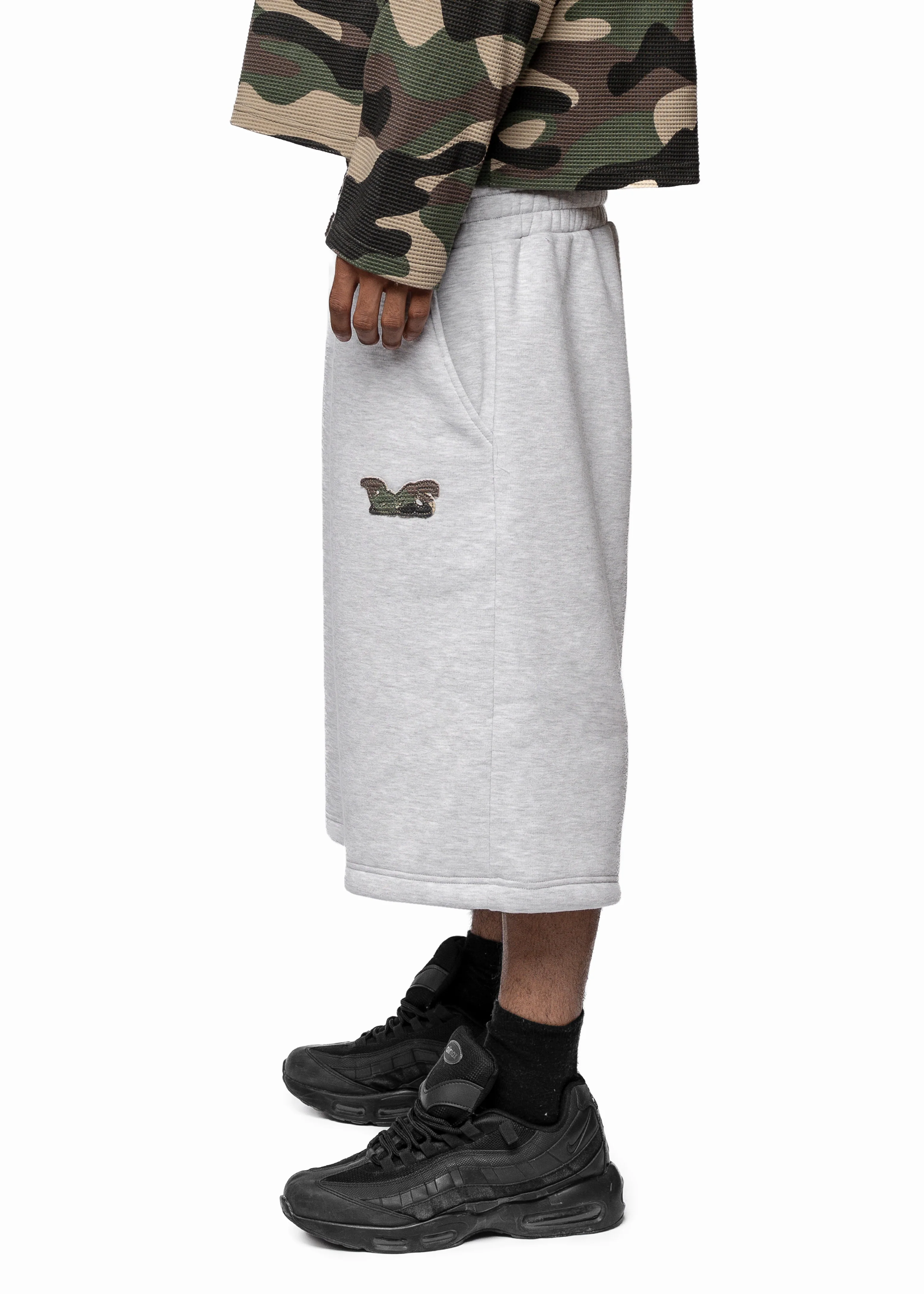 BMS CAMO GREEN SHORTS - Image 4