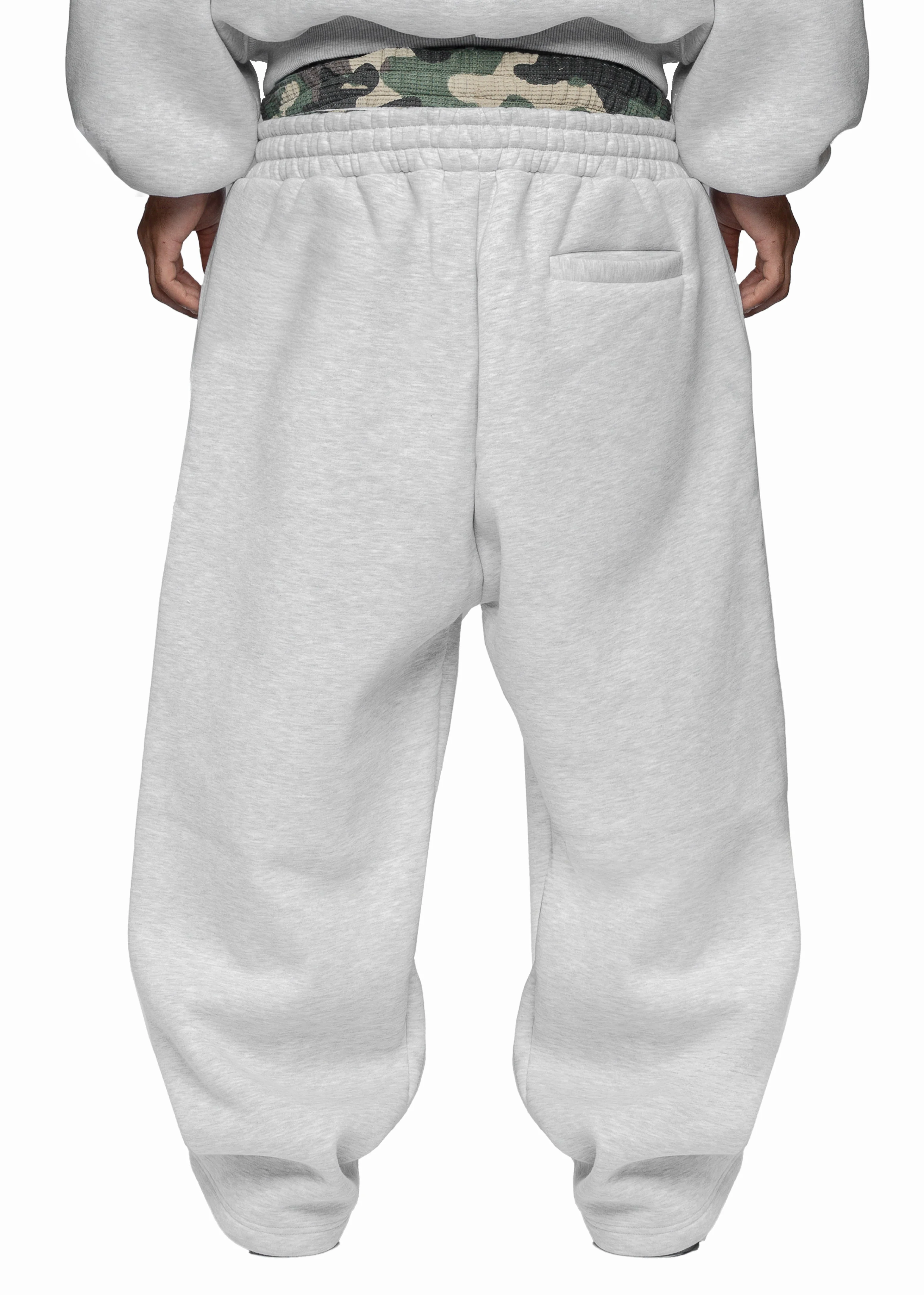 BMS CAMO GREEN SWEATPANTS - Image 3