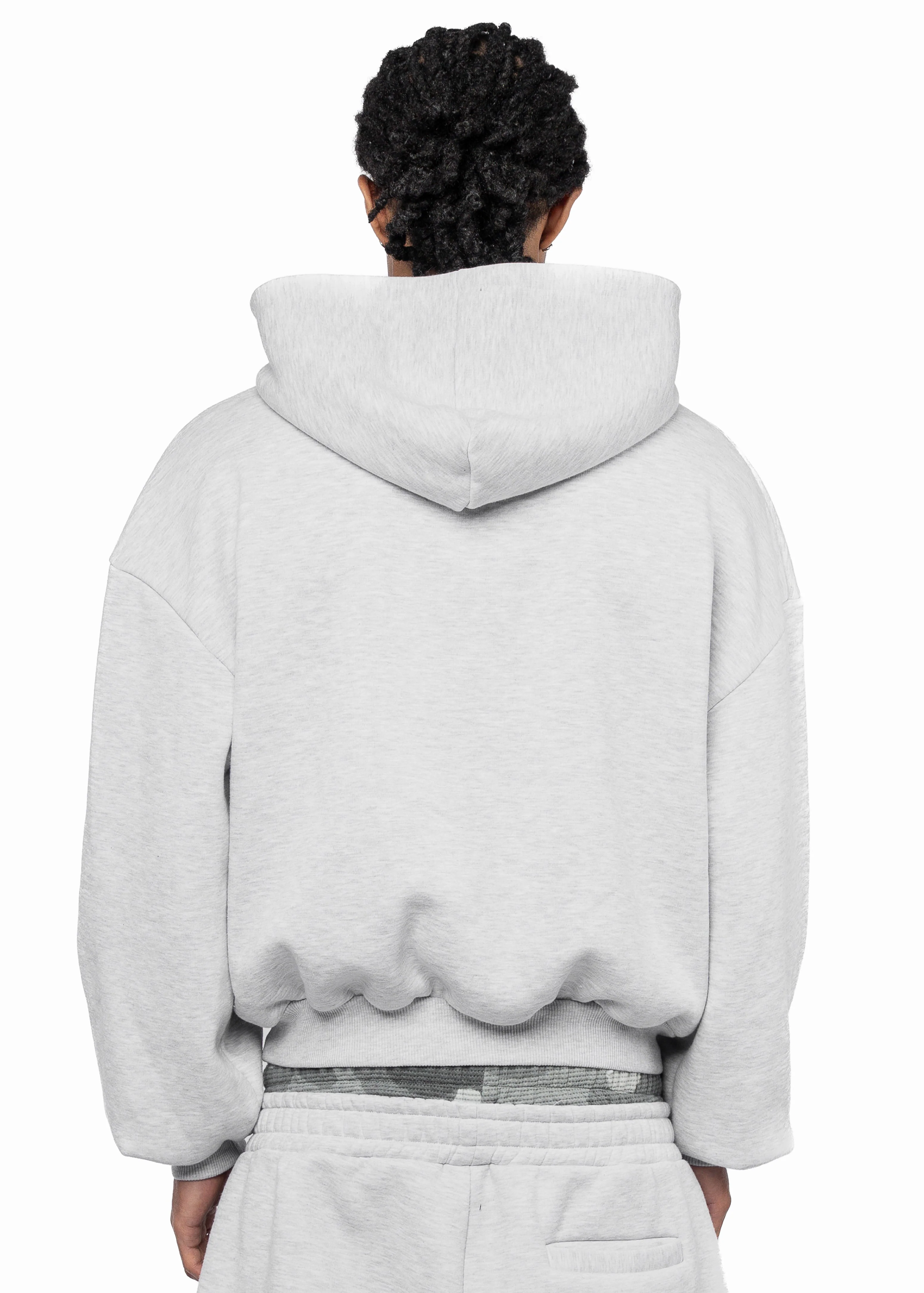 BMS CAMO GREY HOODIE - Image 3