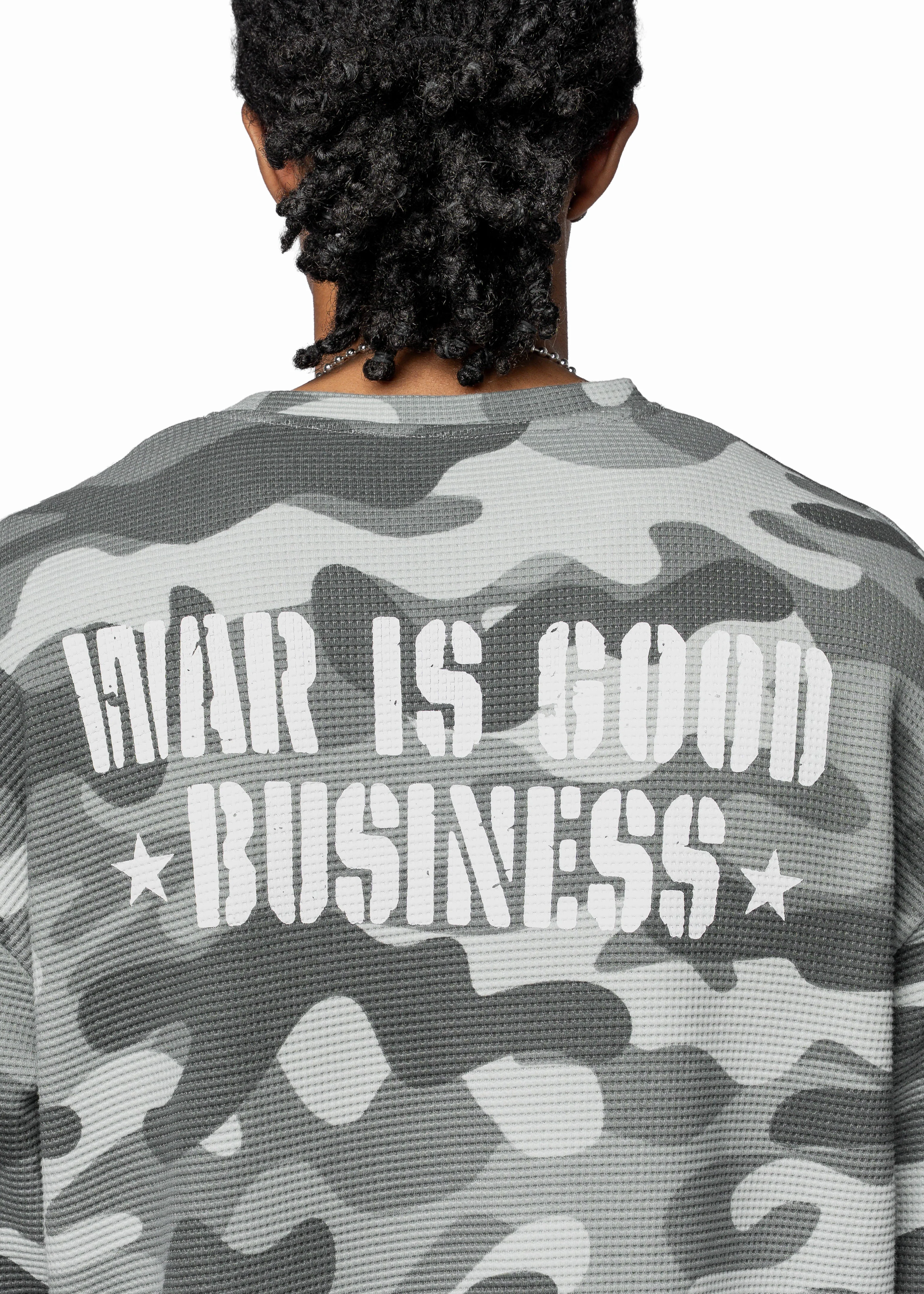 BMS WAFFLE CAMO LONGLSLEVEE - Image 5