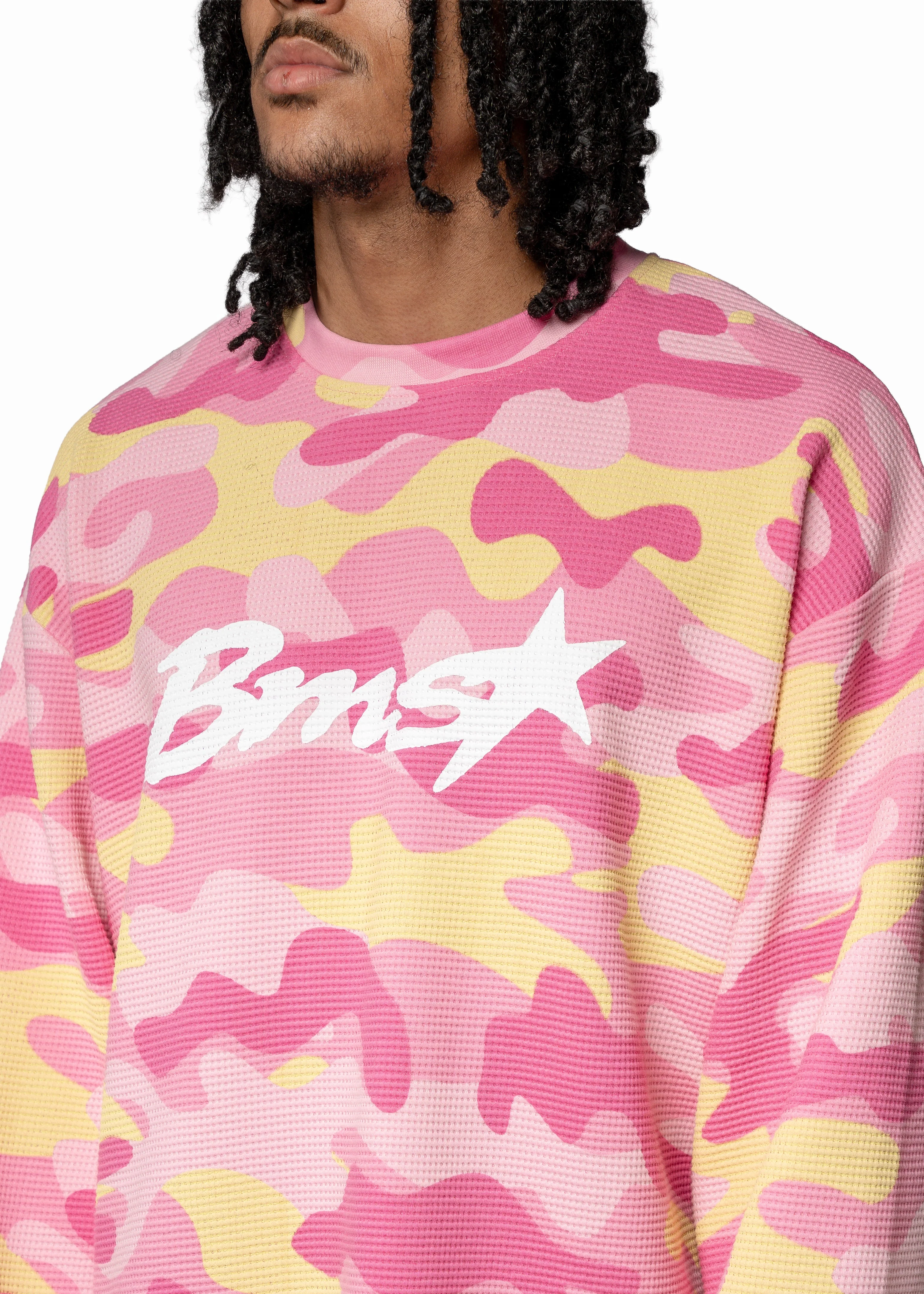 BMS CAMO WAFFLE PINK - Image 4