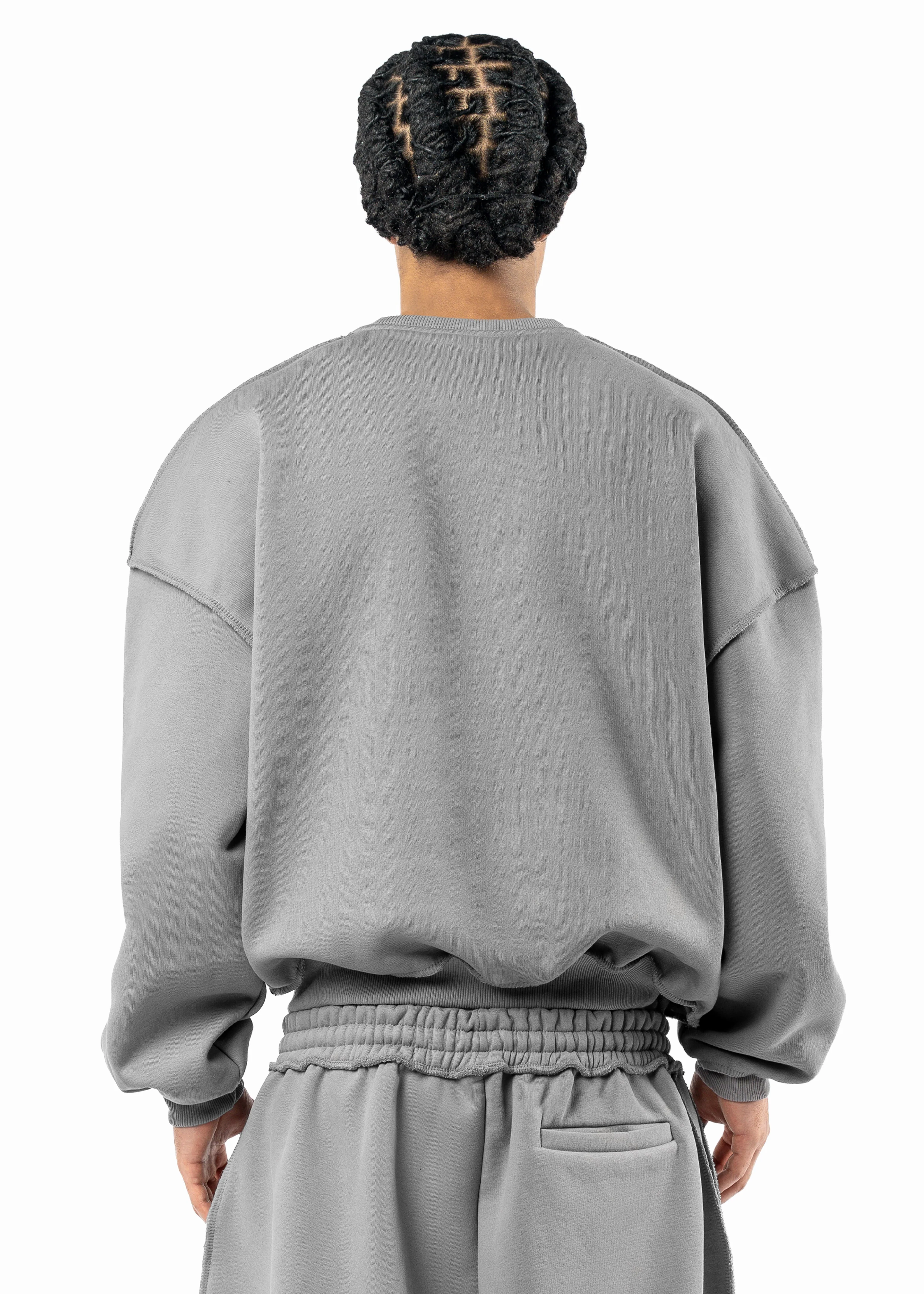 BMS COZY GREY SWEATER - Image 3
