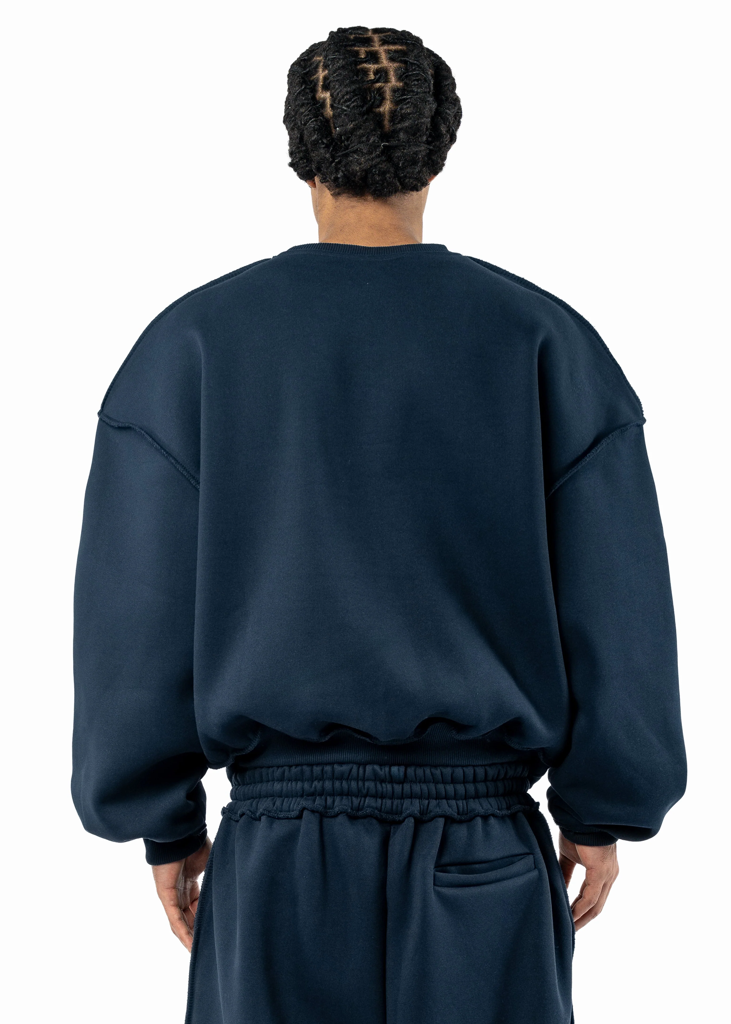 BMS COZY NAVY SWEATER - Image 3
