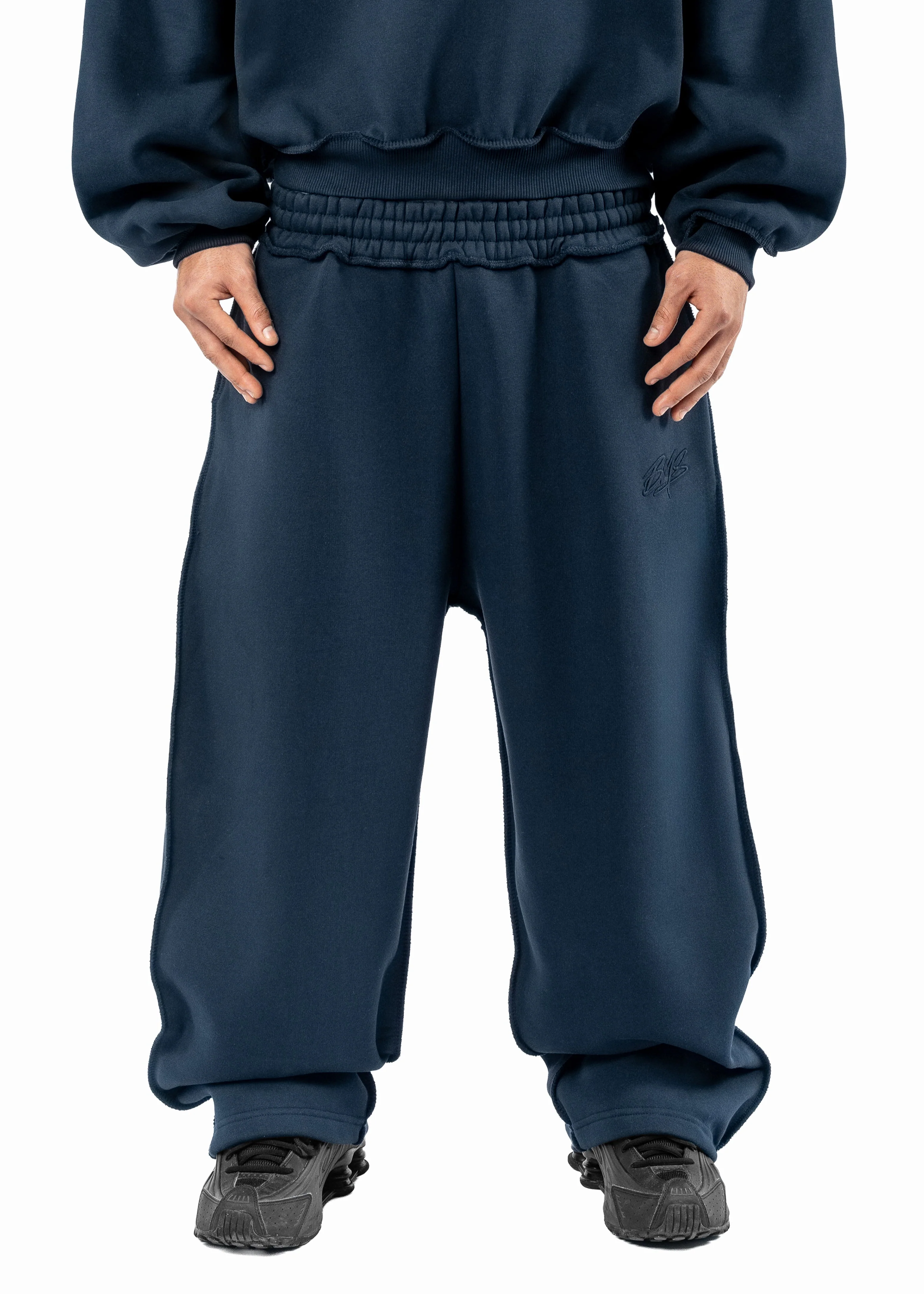 BMS COZY NAVY SWEATPANT