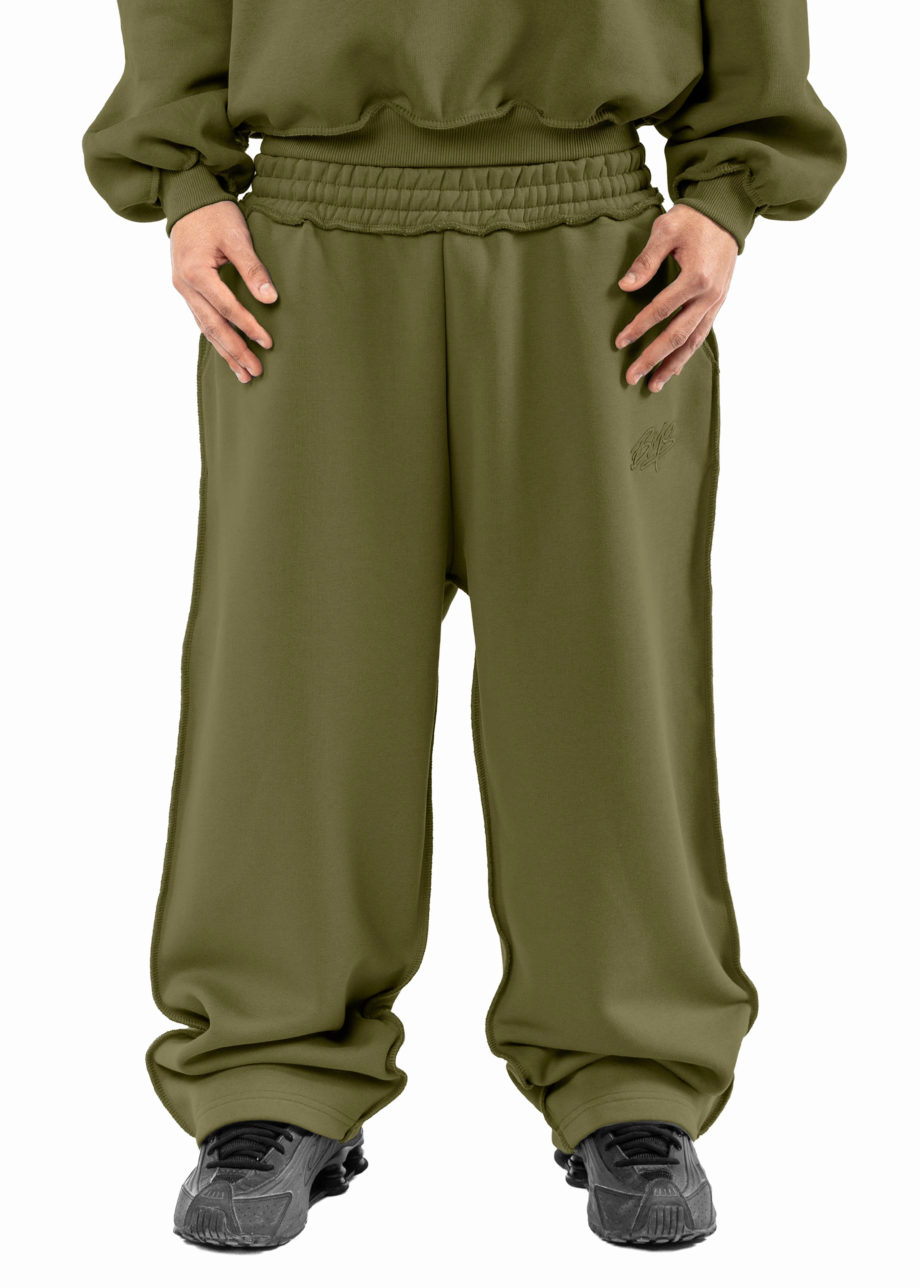 BMS COZY OLIVE SWEATPANT