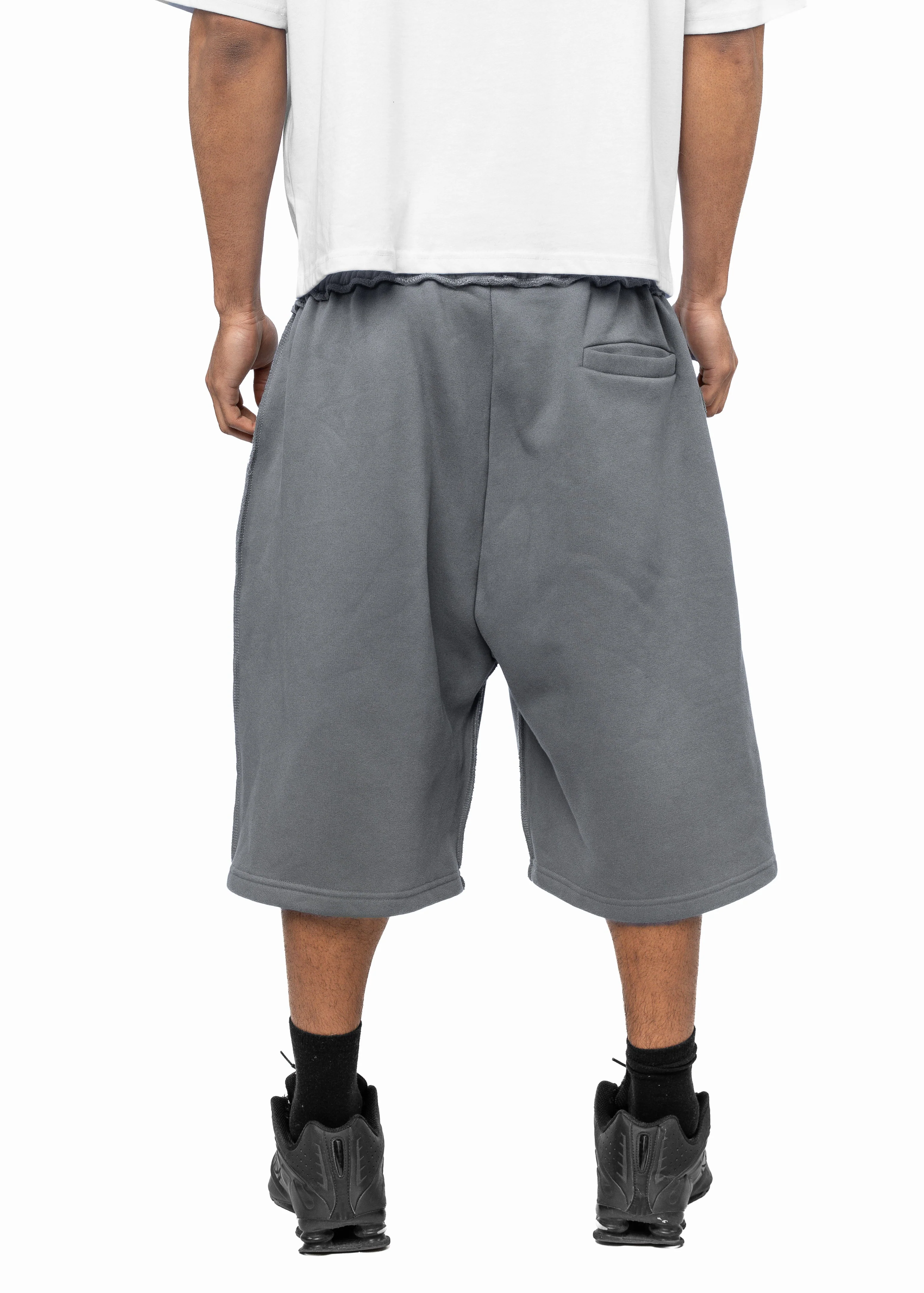 BMS COZY SHORTS GREY - Image 3
