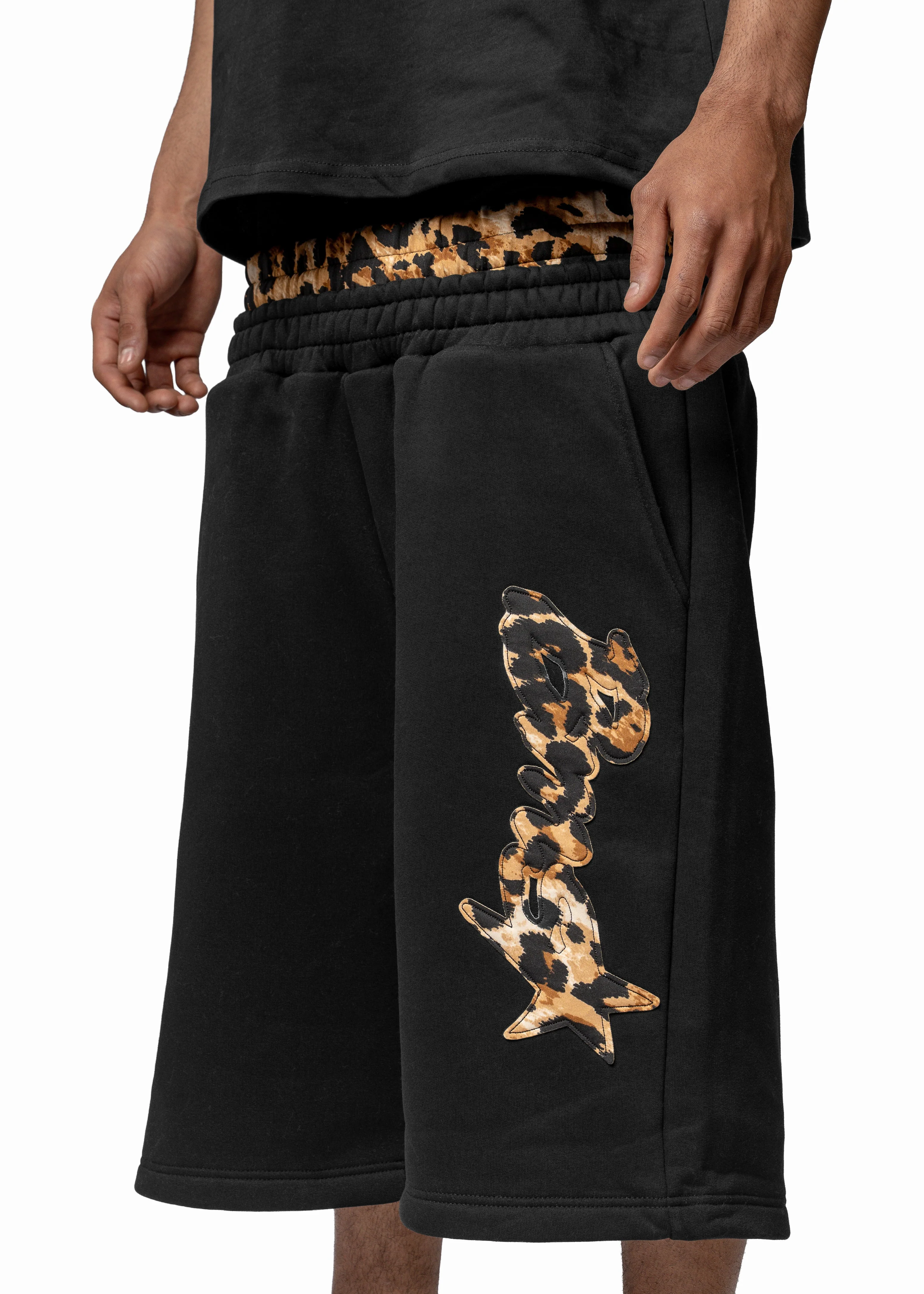 BMS LEO BLACK SHORTS - Image 2