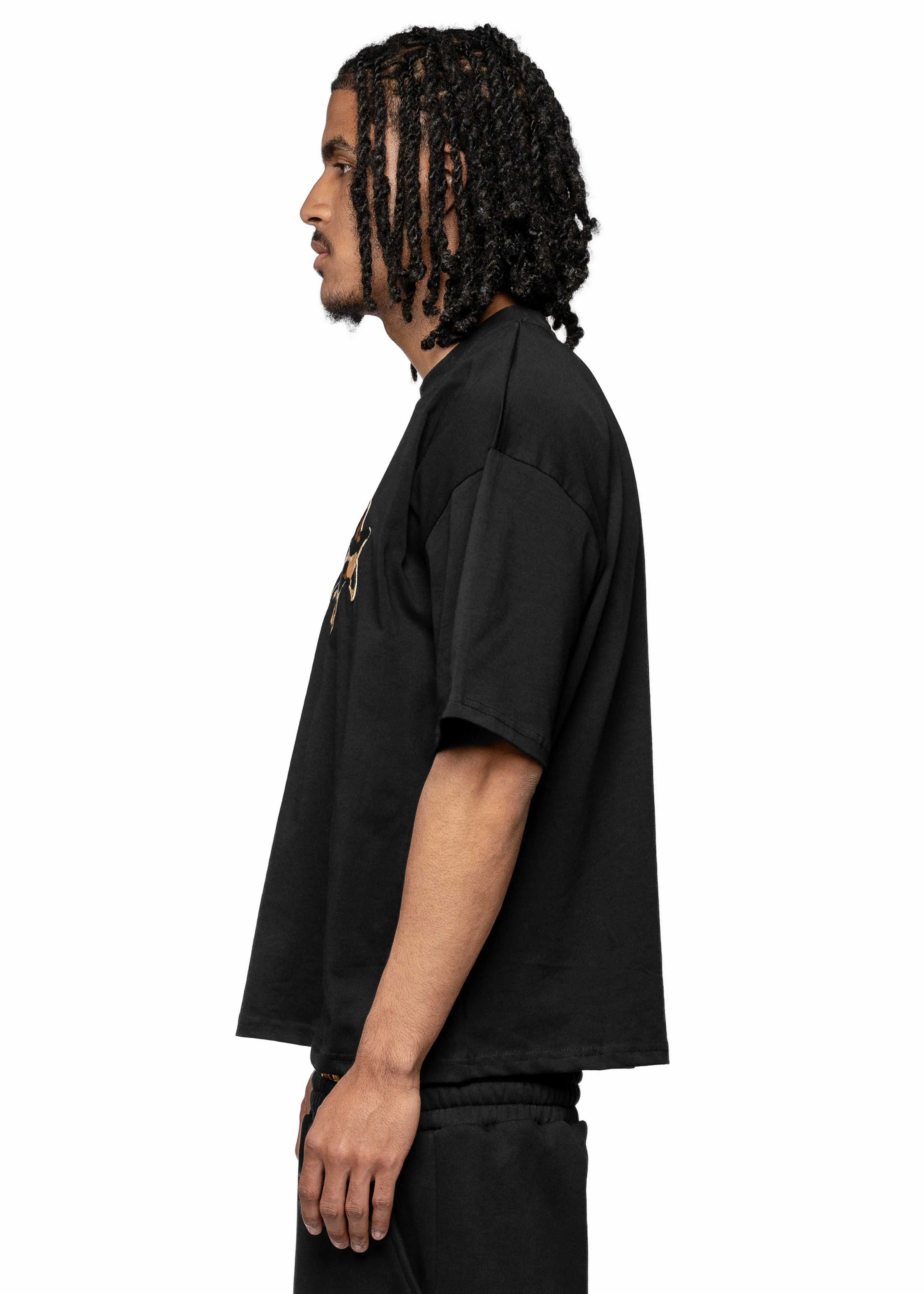 BMS LEO BLACK TEE - Image 2