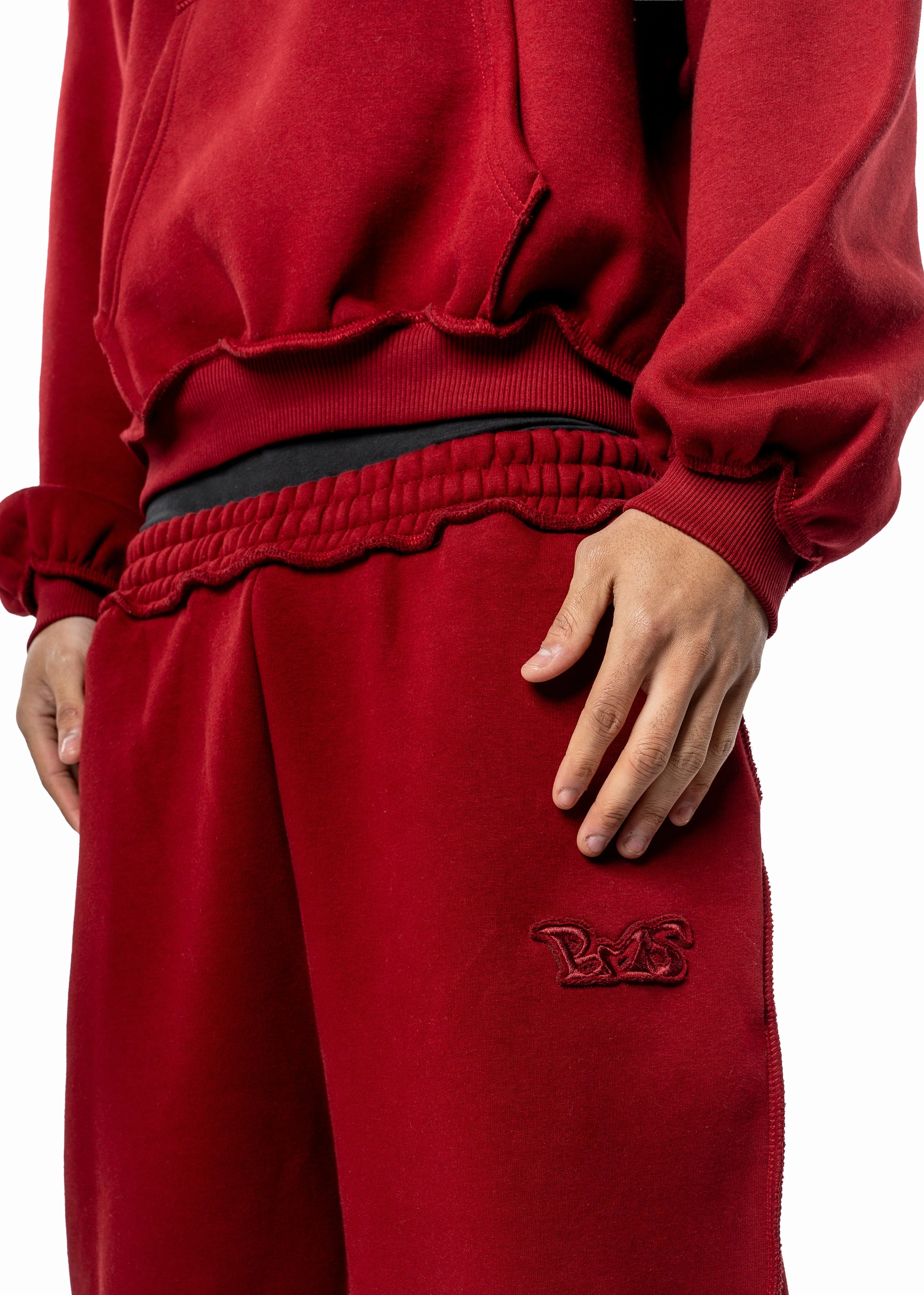 BMS PATCH BORDEAUX JOGGER - Image 4