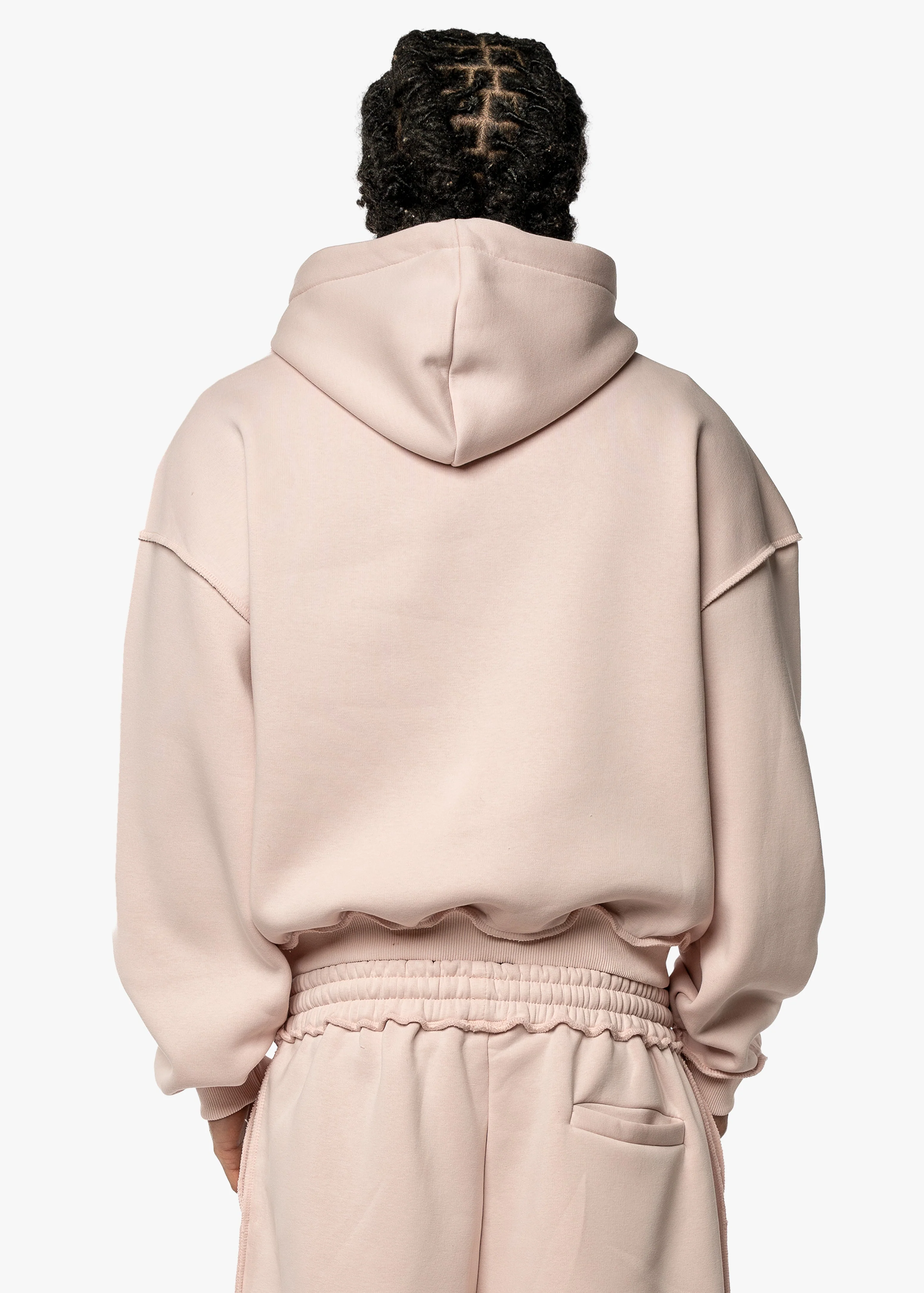 BMS PATCH - BABY PINK HOODIE - Image 3