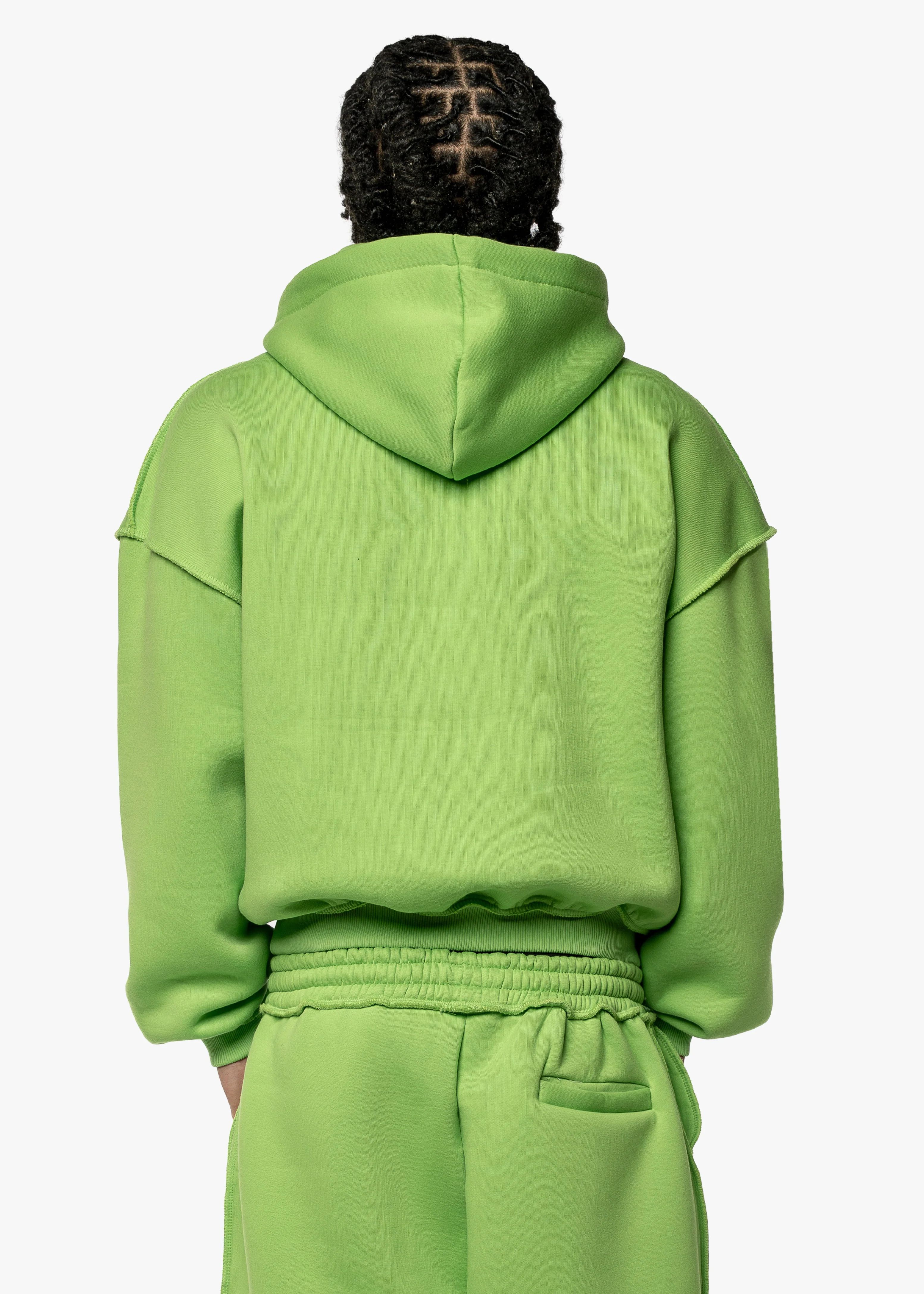 BMS PATCH - TOXIC GREEN HOODIE - Image 3
