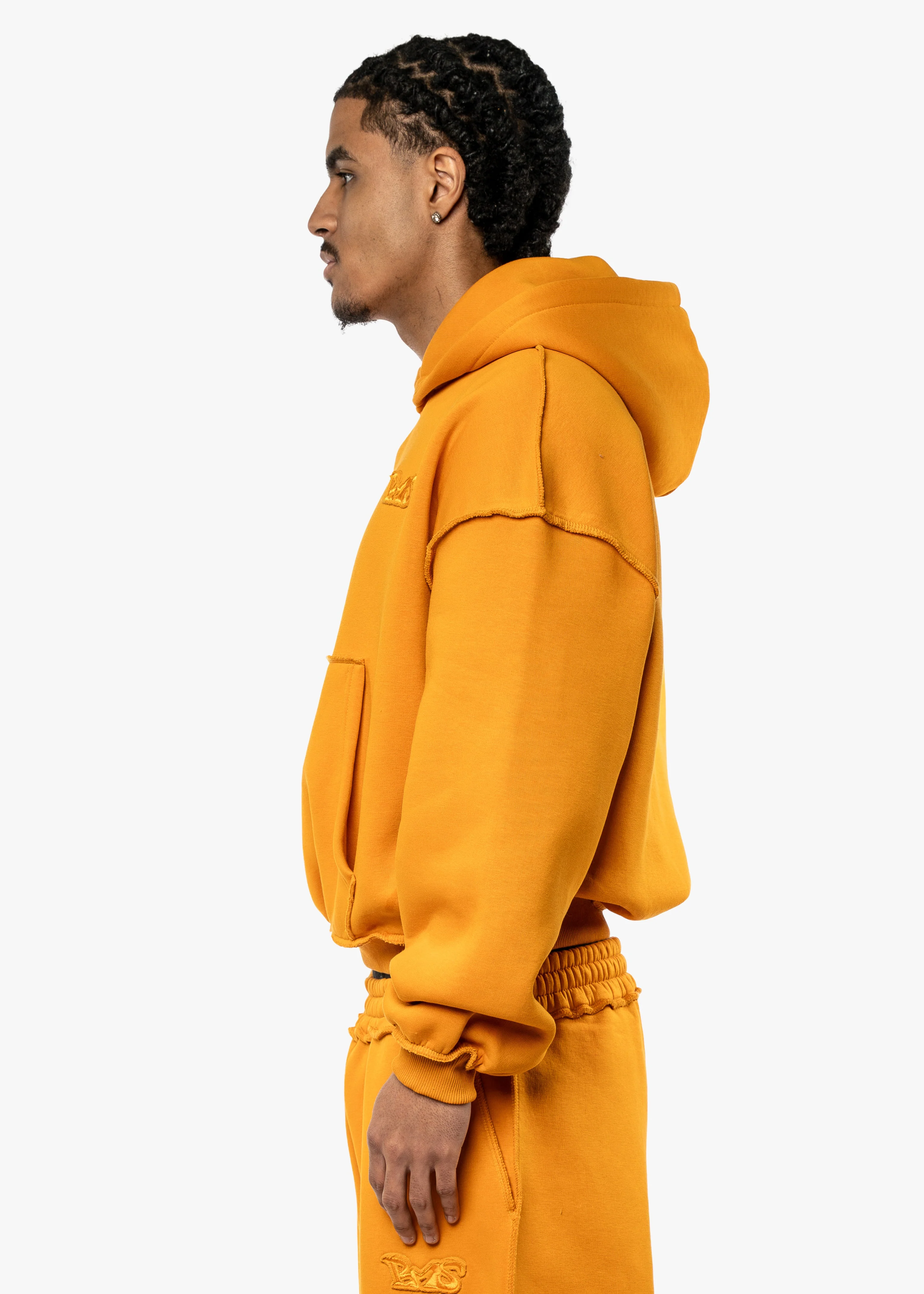 BMS PATCH - DARK MUSTARD HOODIE - Image 2