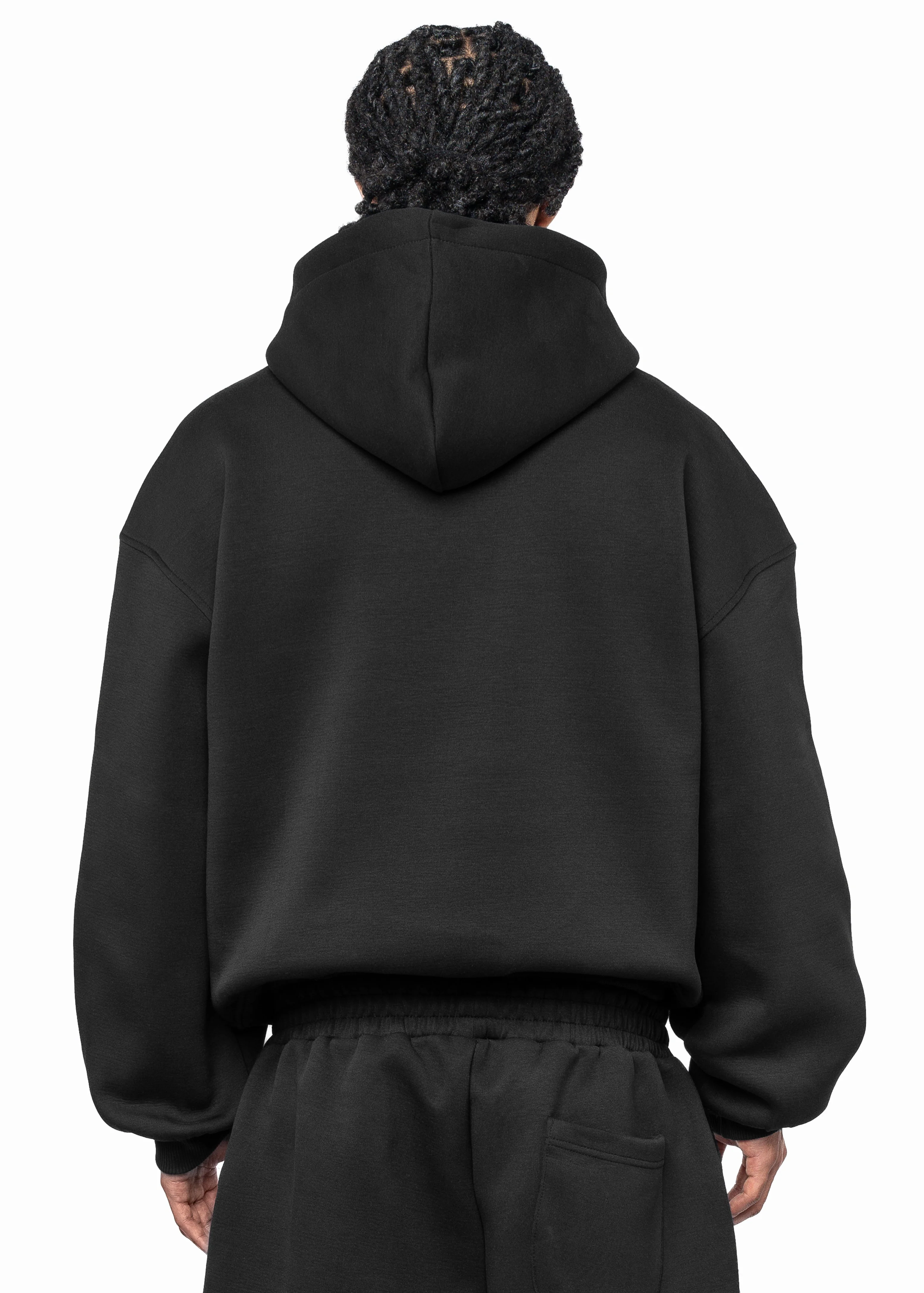 BMS SCUBA HOODIE - BLACK - Image 3