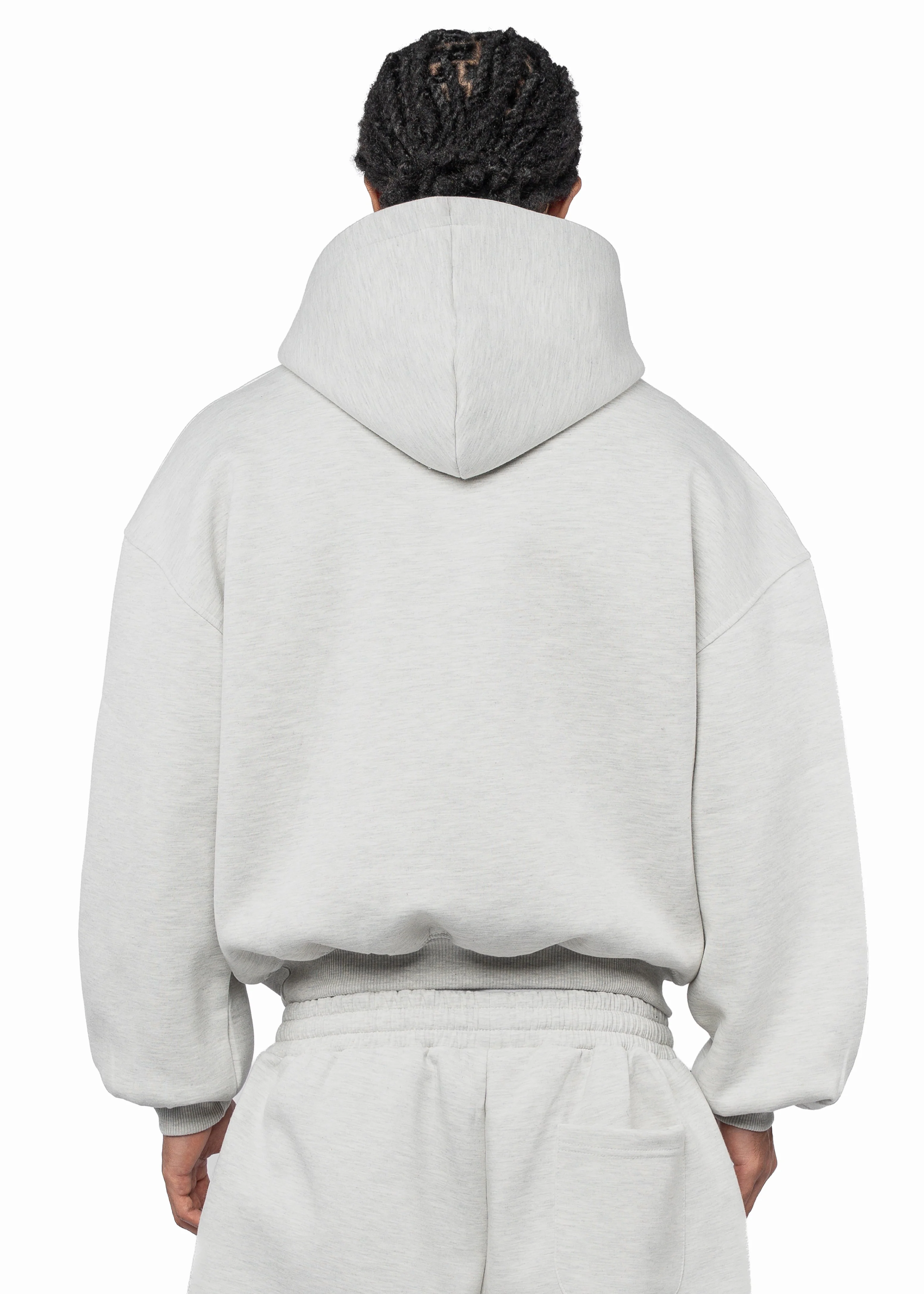 BMS SCUBA HOODIE - GREY - Image 3