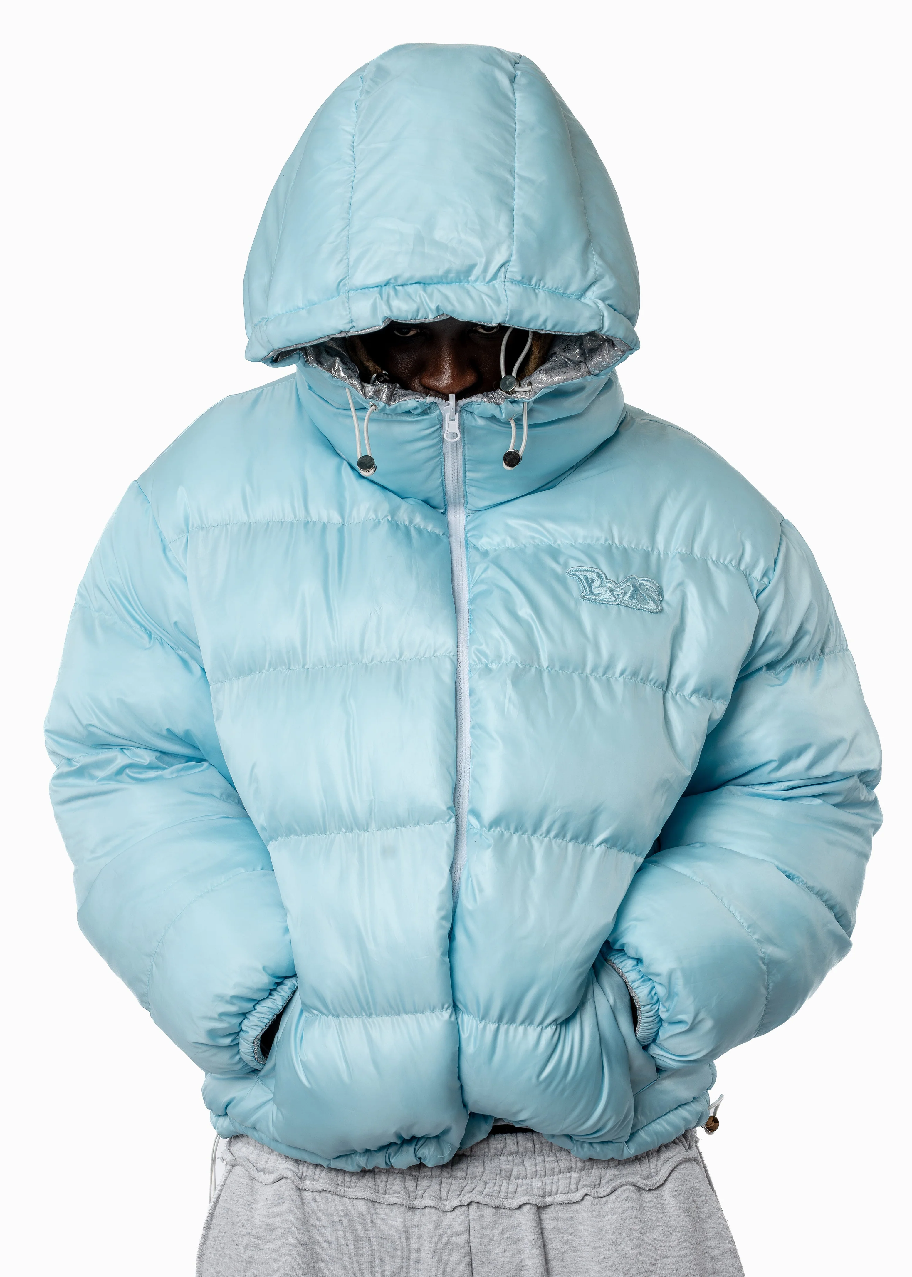 BMS GREY REVERSIBLE PUFFER - Image 7
