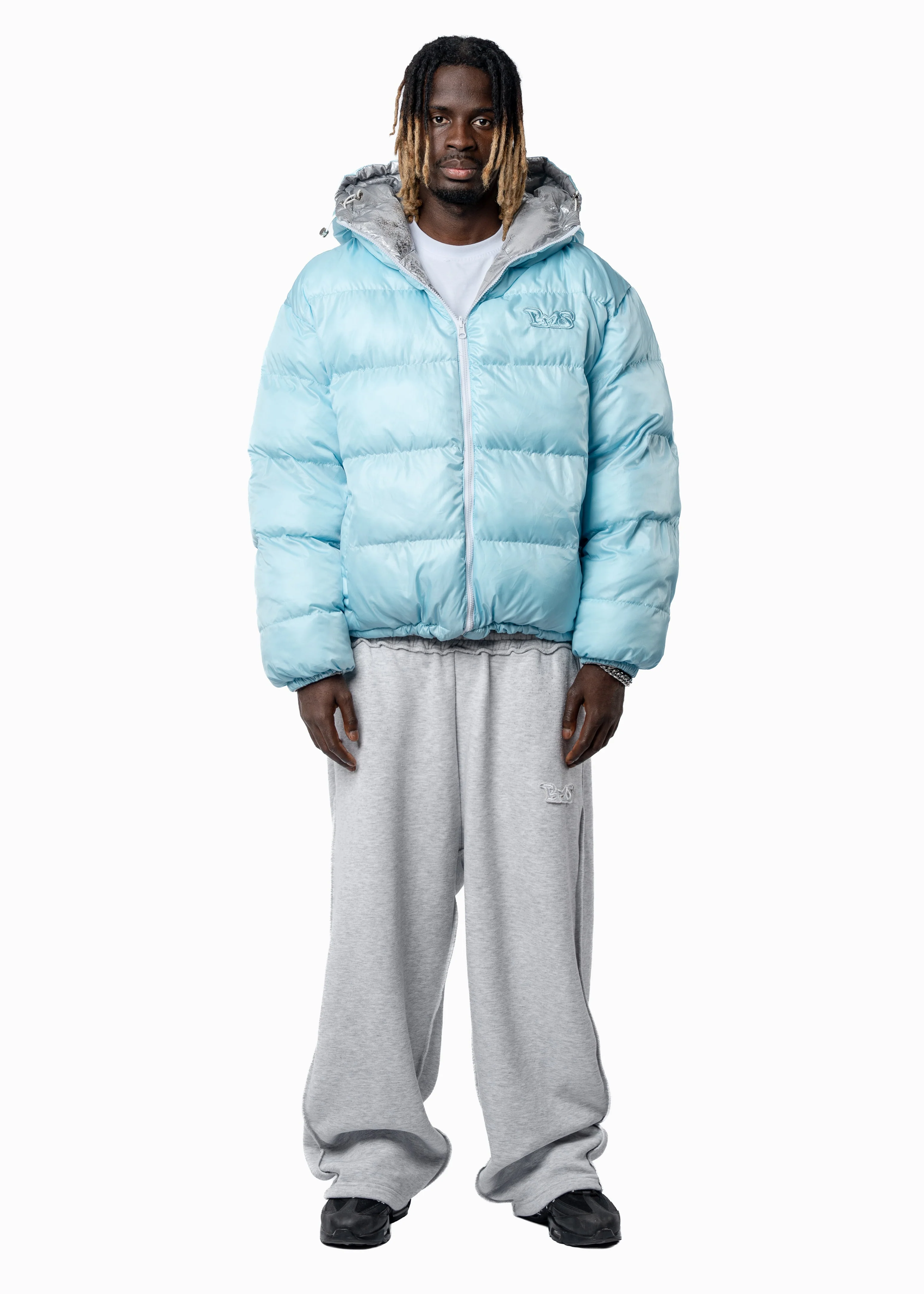 BMS GREY REVERSIBLE PUFFER - Image 9